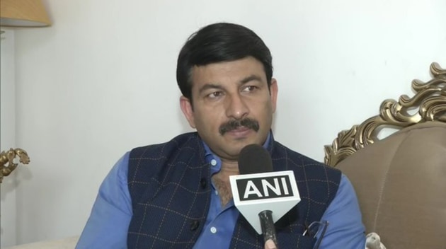 BJP MP Manoj Tiwari has reiterated his demand for a national Register of Citizens in the national capital.(ANI)