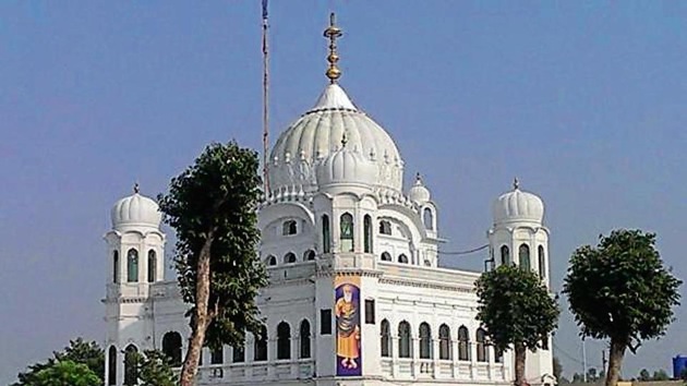 Union Home Minister Amit Shah on Saturday said the Modi government is committed to completing the Kartarpur Sahib corridor within the stipulated time. (HT File Photo) Union Home Minister Amit Shah on Saturday said the Modi government is committed to completing the Kartarpur Sahib corridor within the stipulated time. (HT File Photo)