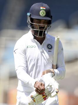India's KL Rahul walks to the pavilion after his dismissal during day one of the second Test. (AP) India's KL Rahul walks to the pavilion after his dismissal during day one of the second Test. (AP)