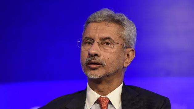 India is willing to discuss outstanding issues with Pakistan bilaterally in an atmosphere free of terror and violence, External Affairs Minister S Jaishankar said on Friday.(Vipin Kumar/HT PHOTO)