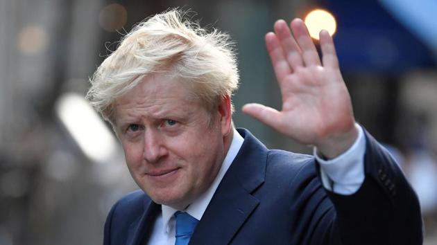 UK prime minister Boris Johnson. (Reuters photo) UK prime minister Boris Johnson. (Reuters photo)