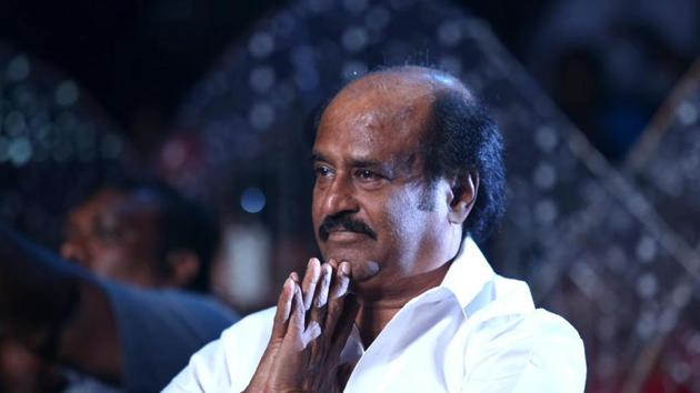 Rajinikanth had blamed miscreants for penetrating the anti-Sterlite protests that culminated in police firing(HT Photo/File)