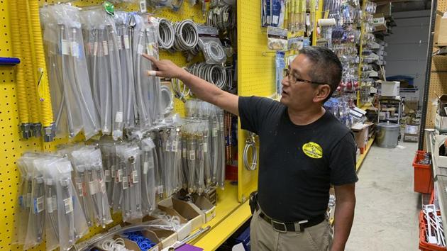 The US on Sunday is expected to hit billions of dollars worth of Chinese products with 15 per cent duties, in the first of two rounds of new tariffs (AP) The US on Sunday is expected to hit billions of dollars worth of Chinese products with 15 per cent duties, in the first of two rounds of new tariffs (AP)