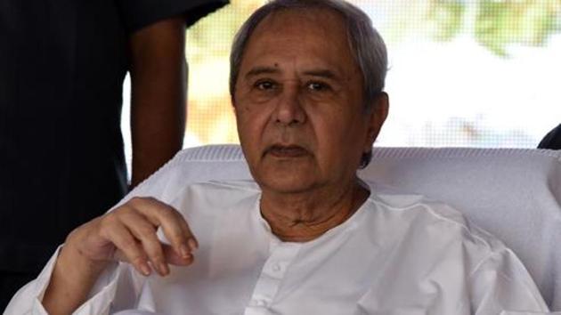Odisha Chief Minister Naveen Patnaik chaired the executive committee meeting of the ruling Biju Janata Dal on Sunday.(HT PHOTO.)