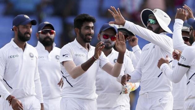 India vs West Indies Live Score, 2nd Test Day 2(AP)