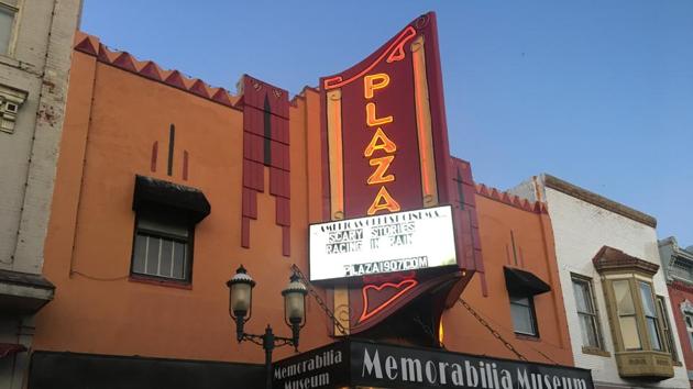 The Plaza Cinema in Ottawa, Kan. What sets the theater in the town of 12,300 people apart is that over the past 112 years, the theater has never shut down and has remained at the same location. (AP) The Plaza Cinema in Ottawa, Kan. What sets the theater in the town of 12,300 people apart is that over the past 112 years, the theater has never shut down and has remained at the same location. (AP)
