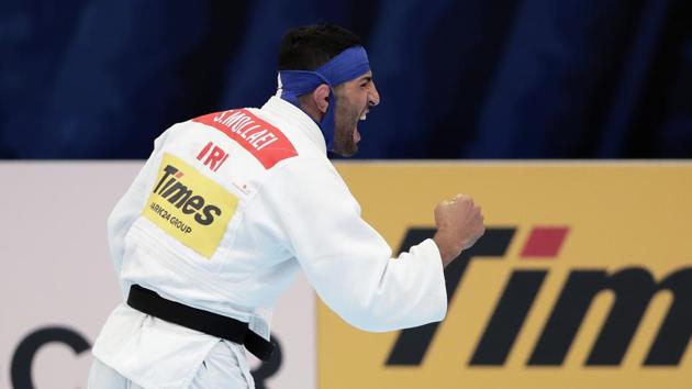 Saeid Mollaei (white) of Iran(Getty Images) Saeid Mollaei (white) of Iran(Getty Images)