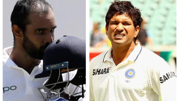 Hanuma Vihari joins Sachin Tendulkar in elite list(HT Collage)