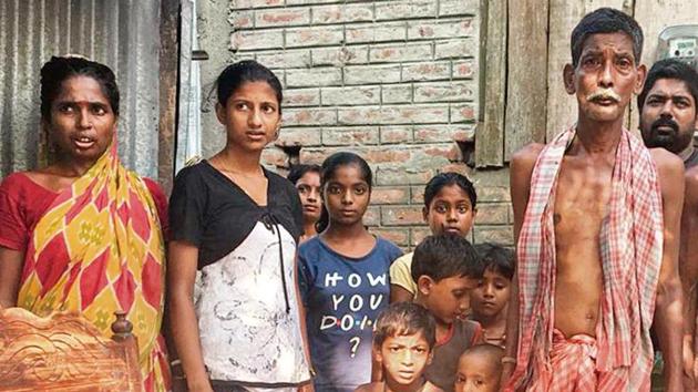 Several members of the Arja family have been excluded from NRC. (HT Photo) Several members of the Arja family have been excluded from NRC. (HT Photo)