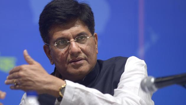 Piyush Goyal also asked the railway officials to install information boards, signages at railway stations, on foot overbridges and asked the railway personnel to speed up work on Mumbai Urban Transport Project (MUTP) projects.(Mint File Photo)