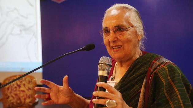 The Jawaharlal Nehru University Teachers’ Association on Sunday called “politically motivated” the JNU administration’s decision to ask historian Romila Thapar to submit her CV for assessment for her continuation as professor emerita. (Sanjeev Sharma/HT Photo) The Jawaharlal Nehru University Teachers’ Association on Sunday called “politically motivated” the JNU administration’s decision to ask historian Romila Thapar to submit her CV for assessment for her continuation as professor emerita. (Sanjeev Sharma/HT Photo)