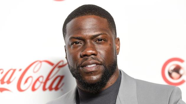 In this April 4, 2019 file photo, Kevin Hart poses for photos at the Big Screen Achievement Awards at Caesars Palace in Las Vegas. Hart has been injured in a car crash in the hills above Malibu on Sunday, Sept. 1.(Chris Pizzello/Invision/AP)