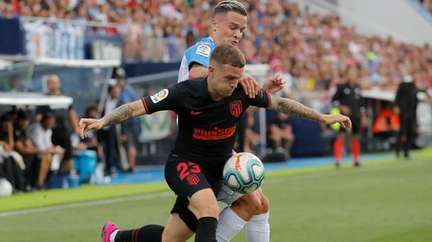 Atletico Madrid's Kieran Trippier in action.(REUTERS)