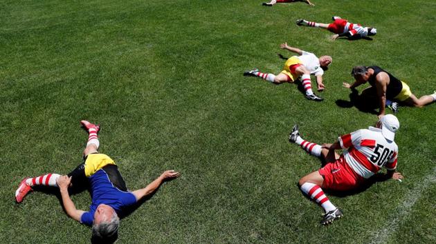 Fuwaku Rugby Club players stretch before their friendly match in Fukaya, Saitama Prefecture. The World Cup, which starts next month, will certainly boost awareness of the game in Japan and, organisers hope, bring through a whole generation of young rugby players. (Kim Kyung-Hoon / REUTERS) Fuwaku Rugby Club players stretch before their friendly match in Fukaya, Saitama Prefecture. The World Cup, which starts next month, will certainly boost awareness of the game in Japan and, organisers hope, bring through a whole generation of young rugby players. (Kim Kyung-Hoon / REUTERS)