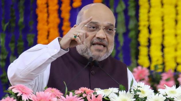 The BJP door is not completely open,” said union home minister Amit Shah in Solapur on Sunday, while addressing a public rally . (PTI File Photo) The BJP door is not completely open,” said union home minister Amit Shah in Solapur on Sunday, while addressing a public rally . (PTI File Photo)