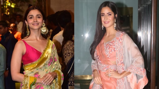 Celebrities welcomed Bappa very fashionably this Ganeshotsav. Here are some of the best saree looks that celebrities sported this Ganesh Chaturthi. Get inspired!(HT/ Varinder Chawla)