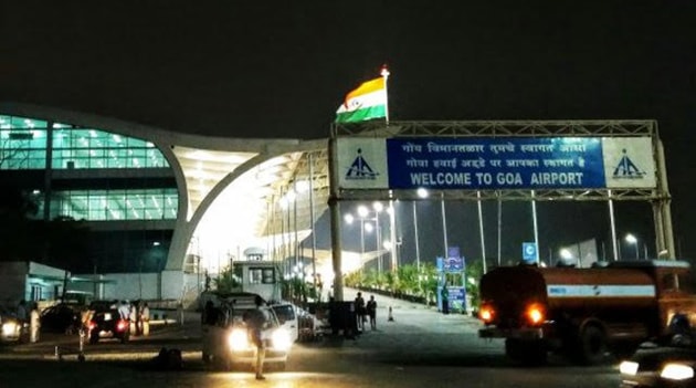Goa ‘s only airport in Dabolim functions from the Indian naval airbase of INS Hansa. (HT PHOTO) Goa ‘s only airport in Dabolim functions from the Indian naval airbase of INS Hansa. (HT PHOTO)