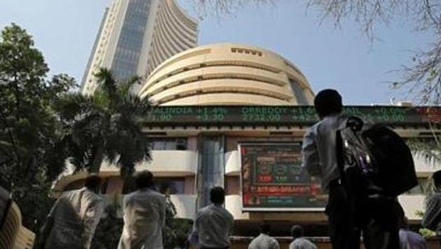 Sensex closed 769.88 points down. In percentage terms, the 2.06% fall is the highest since October 11, 2018 when the index fell 2.18%.(Reuters file photo)