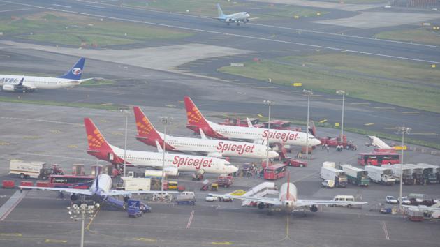 Delhi International Airport Limited (DIAL) said the SpiceJet flights in series - SG 8000 to SG 8999 and IndiGo flights - 6E 5000 to 6E 5999 – would operate out of T-3. (Representative Image Mint File Photo)