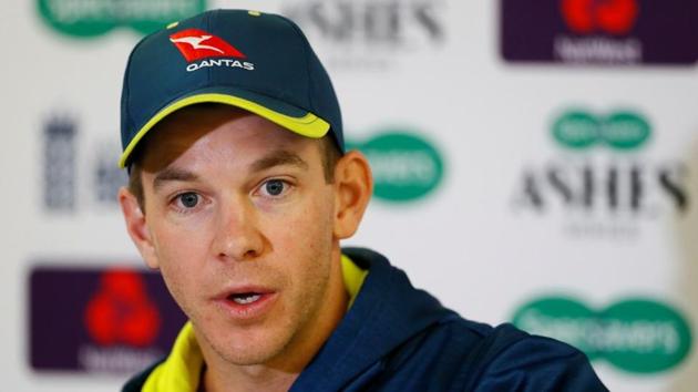 Australia's Tim Paine during the press conference(Action Images via Reuters)