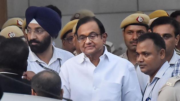 Senior Congress leader and former finance minister P Chidambaram was arrested in connection with the INX media case on August 21.(PTI)