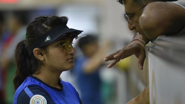 There existed a tiered competition structure for all age groups, but the shooting federation changed its selection policy to the national team to make it transparent, and based on a shooter’s most recent performances. Anyone could go online and see exactly where he or she stood, what they needed to do, and how soon. A new belief began to develop: You could start shooting today, and you can be in the national team within a year. (Biplov Bhuyan / HT Photo) There existed a tiered competition structure for all age groups, but the shooting federation changed its selection policy to the national team to make it transparent, and based on a shooter’s most recent performances. Anyone could go online and see exactly where he or she stood, what they needed to do, and how soon. A new belief began to develop: You could start shooting today, and you can be in the national team within a year. (Biplov Bhuyan / HT Photo)