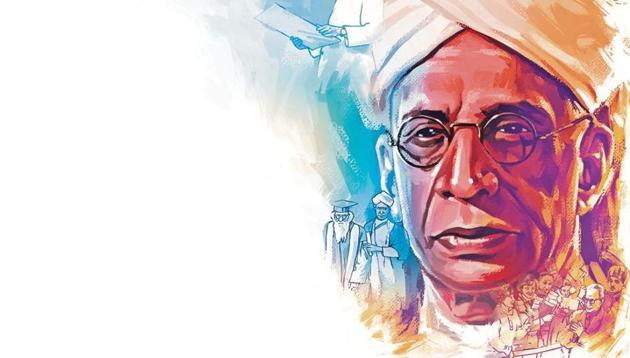 Sarvepalli Radhakrishnan Drawing Easy Step by Step For Kids