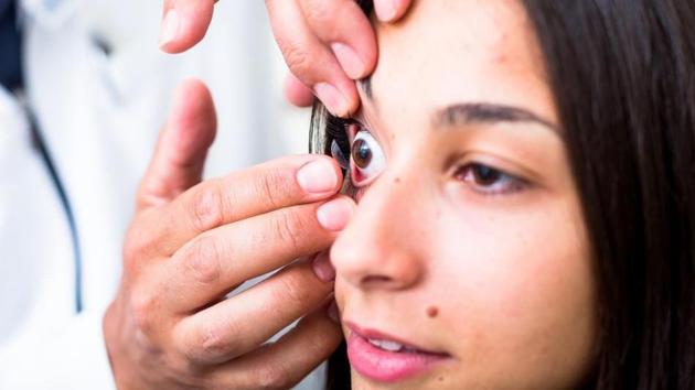 Corneas need to be transplanted ideally within six hours of the donor’s death.(Representative picture/Getty Images/iStockphoto)