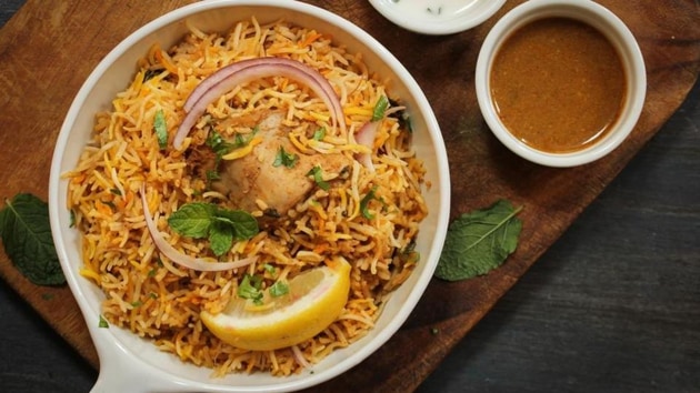 “The biryani was deliberately served to hurt the sentiments of Hindus. Strict action is needed in the matter,” Rajpoot told reporters. (Shutterstock) “The biryani was deliberately served to hurt the sentiments of Hindus. Strict action is needed in the matter,” Rajpoot told reporters. (Shutterstock)