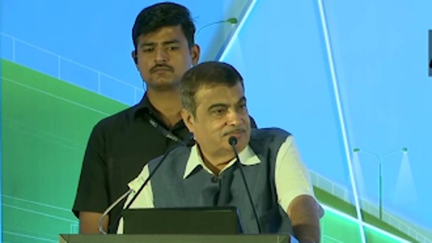 Nitin Gadkari assured that there were no plans to ban conventional petrol and diesel vehicles.(ANI Photo)