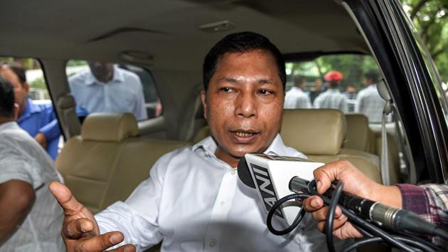Congress leader and former Chief Minister of Meghalaya Mukul Sangma alleged that the ruling National People’s Party (NPP)-led government has been engaged in changing the inventory of the stock of mined coal in the state and misinformed the Supreme Court to get certain kind of leverage. (ANI Photo) Congress leader and former Chief Minister of Meghalaya Mukul Sangma alleged that the ruling National People’s Party (NPP)-led government has been engaged in changing the inventory of the stock of mined coal in the state and misinformed the Supreme Court to get certain kind of leverage. (ANI Photo)
