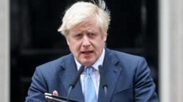Boris Johnson said it would be absurd to have Scotch whisky tariffs.(Bloomberg photo)