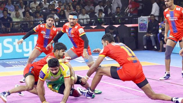 UP Yoddha beat Patna Pirates 41-29.(Pro Kabaddi League)