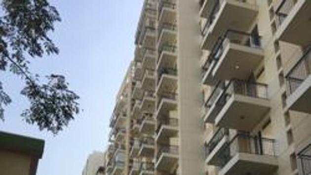 The department of town and country planning (DTCP) has asked the developer of JMD Gardens, a group housing project on Sohna Road, to submit details of the interest-free maintenance security deposit (IFMS). (HT Photo) The department of town and country planning (DTCP) has asked the developer of JMD Gardens, a group housing project on Sohna Road, to submit details of the interest-free maintenance security deposit (IFMS). (HT Photo)