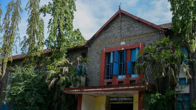 Post three centralised admission process rounds of the engineering diploma for Pune region, at least 45 per cent seats remained vacant. (In pic) Government polytechnic college, Pune. (Milind Saurkar/HT Photo) Post three centralised admission process rounds of the engineering diploma for Pune region, at least 45 per cent seats remained vacant. (In pic) Government polytechnic college, Pune. (Milind Saurkar/HT Photo)