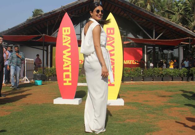 Priyanka Chopra rocked a white jumpsuit at the trailer launch of Baywatch two years ago, and the all-white trend shows no sign of fading. (Pramod Thakur / HT Photo) Priyanka Chopra rocked a white jumpsuit at the trailer launch of Baywatch two years ago, and the all-white trend shows no sign of fading. (Pramod Thakur / HT Photo)