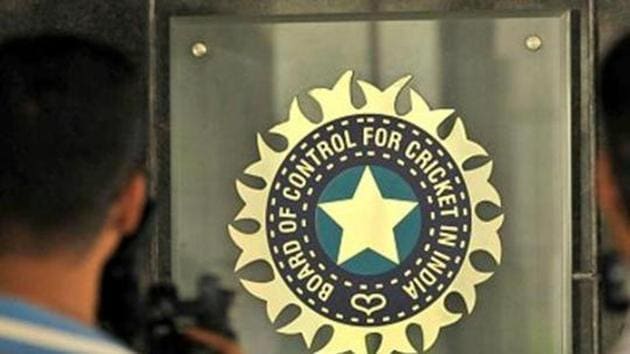 MUMBAI, INDIA JULY 19: A view of logo of the Board of Control for Cricket in India (BCCI) during a Council meeting of the Indian Premier League (IPL) at BCCI headquarters on July 19, 2015 in Mumbai, India. (Hindustan Times via Getty Images) MUMBAI, INDIA JULY 19: A view of logo of the Board of Control for Cricket in India (BCCI) during a Council meeting of the Indian Premier League (IPL) at BCCI headquarters on July 19, 2015 in Mumbai, India. (Hindustan Times via Getty Images)