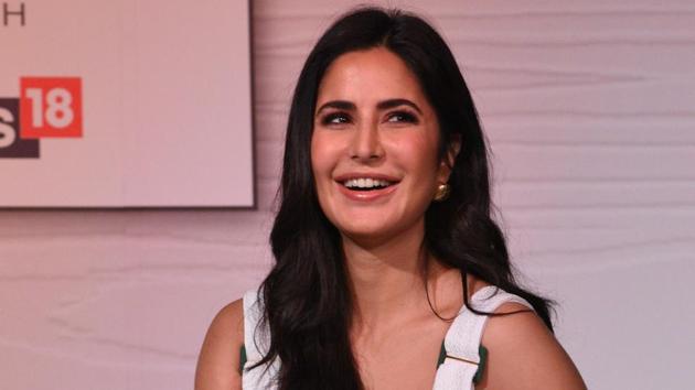 Singapore - September 06, 2019: Actor Katrina Kaif during the Hindustan Times Mint-Asia Leadership Summit, in Singapore, on Friday, September 6, 2019.(HT photo)