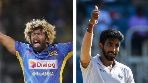Lasith Malinga pickd up four wickets in four balls.(HT Collage)