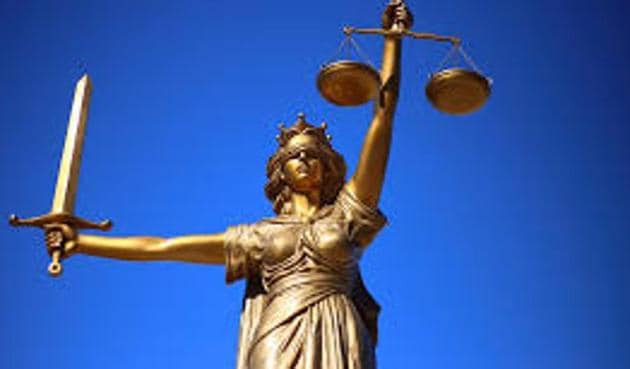 The lady holding the scale of justice pointing at the termination of tyranny(Google) The lady holding the scale of justice pointing at the termination of tyranny(Google)