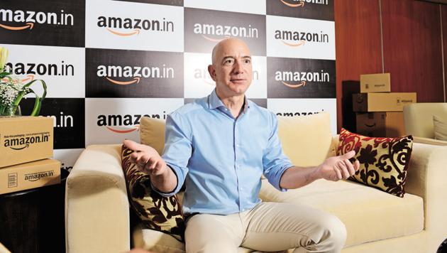 Jeff Bezos on Saturday wished India good luck as the scientists at the Indian Space Research Organisation (ISRO) got ready for the landing of India’s moon lander Vikram at the South Pole of the lunar surface. pic by hemant Mishra/mint.