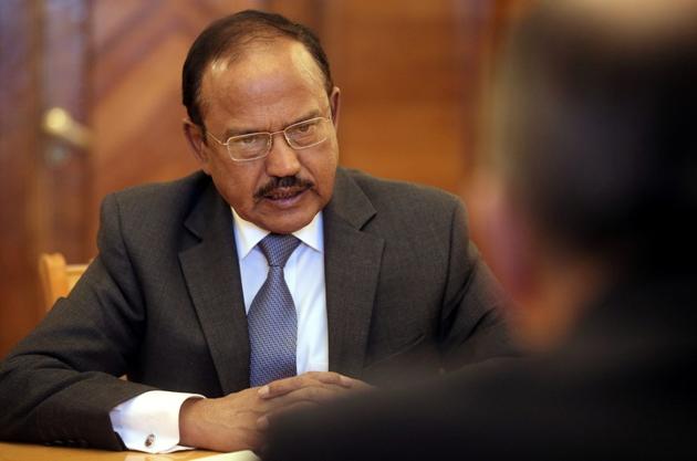 National Security Adviser Ajit Doval heads the Defence Planning Committee that has tasked to draw up the military doctrine, or National Security Strategy(REUTERS)