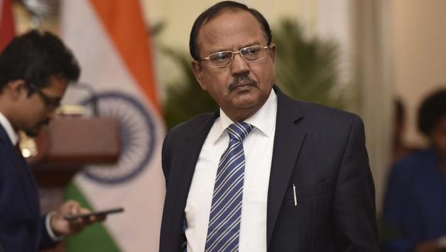 The Prime Minister’s Office has defined the work areas for National Security Advisor Ajit Doval(Vipin Kumar/HT PHOTO)