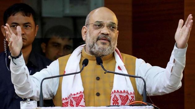 Union home minister Amit Shah said on Sunday that no ‘infiltrator’ will be allowed to stay in India.(PTI Photo) Union home minister Amit Shah said on Sunday that no ‘infiltrator’ will be allowed to stay in India.(PTI Photo)