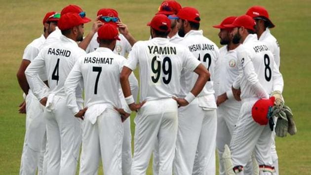 A file photo of the Afghanistan cricket team.(Twitter)