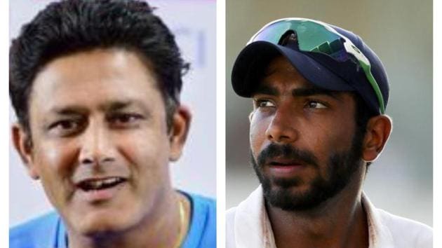 Anil Kumble was all praise for Jasprit Bumrah(HT Collage)