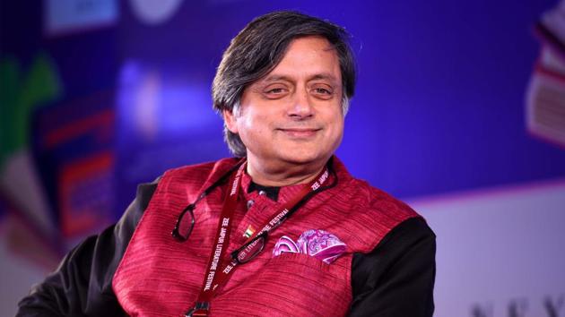 Tharoor’s remarks come following Congress’ washout in the Hindi heartland in the Lok Sabha polls and suggestions by some from both within and outside the party that it needs to counter the BJP narrative of “minority appeasement” and go soft on its secularism refrain.(HT PHOTO.)