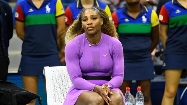 Serena Williams of the USA after losing to Bianca Andreescu of Canada in the women’s final match(USA TODAY Sports)