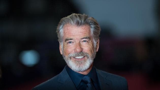 Pierce Brosnan arrives to take part in a tribute ceremony as part of the opening day of the 45th Deauville US Film Festival, on September 6.(AFP)