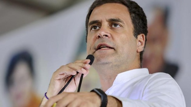 Former Congress chief Rahul Gandhi blamed the government for “subversion of democracy”. (HT image) Former Congress chief Rahul Gandhi blamed the government for “subversion of democracy”. (HT image)